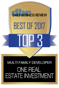 100101705 OREI_Best Multi-Family Developer_Top 3